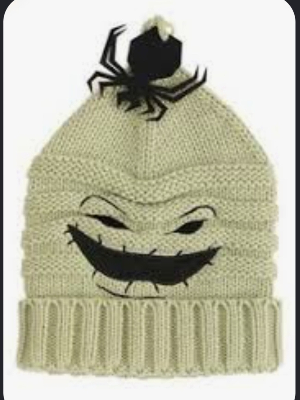 Oogie Boogie Official Disney Parks Nightmare Before Christmas Beanie Hat